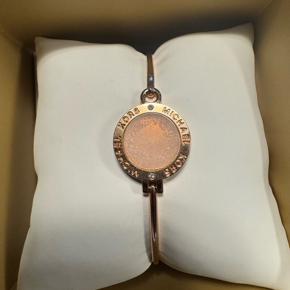 Michael Kors Rose Gold Charm Bracelet